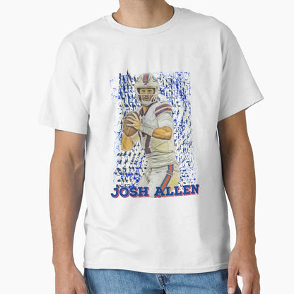 Buffalo Bills T-Shirt - Custom Art Print Unisex - T-Shirt, Sweatshirt, Hoodie