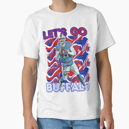 Lets Go Buffalo T-Shirt - Trendy Graphic Unisex - T-Shirt, Sweatshirt, Hoodie