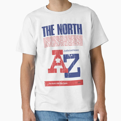 North T-Shirt - Novelty Apparel for Adults - T-Shirt, Sweatshirt, Hoodie