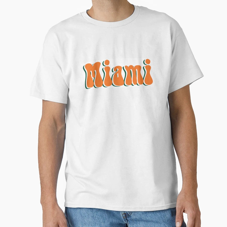 University Miami T-Shirt - Graphic Print for Adults - T-Shirt, Sweatshirt, Hoodie