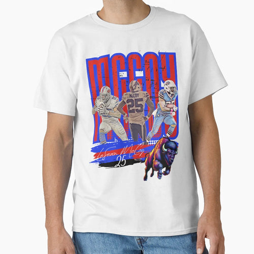 Lesean Mccoy Nfl Legacy Buffalo Bills T-Shirt - Streetwear Style Men Women - T-Shirt, Sweatshirt, Hoodie