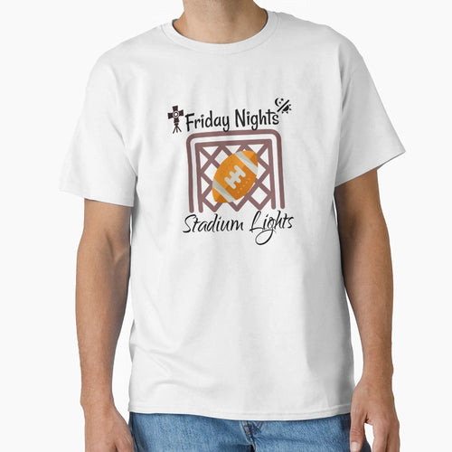 Friday Night Stadium Lights Loves T-Shirt - Novelty Apparel for Adults - T-Shirt, Sweatshirt, Hoodie