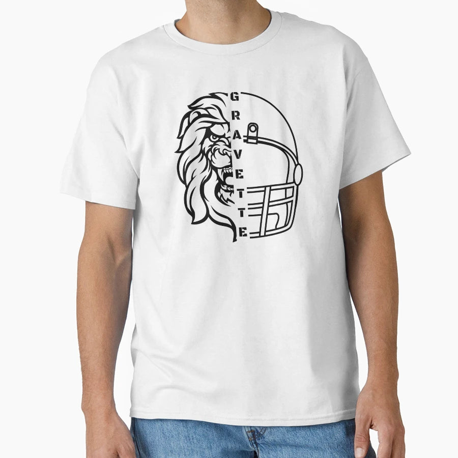 Gravette Football T-Shirt - Casual Everyday Wear Men Women - T-Shirt, Sweatshirt, Hoodie