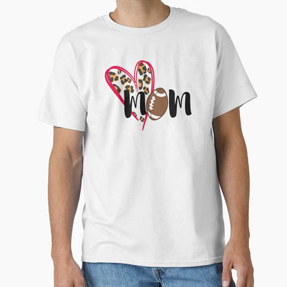 Football Mom T-Shirt - Custom Art Print for Adults - T-Shirt, Sweatshirt, Hoodie
