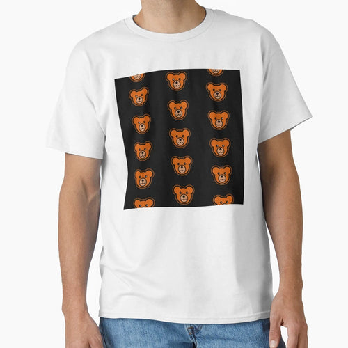Teddy Bears Black Background T-Shirt - Trendy Graphic for Adults - T-Shirt, Sweatshirt, Hoodie