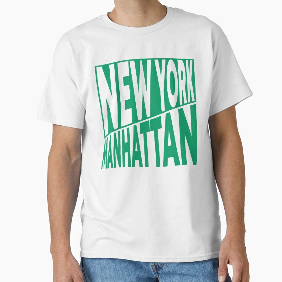 New York Manhattan T-Shirt - Unique Graphic for Adults - T-Shirt, Sweatshirt, Hoodie