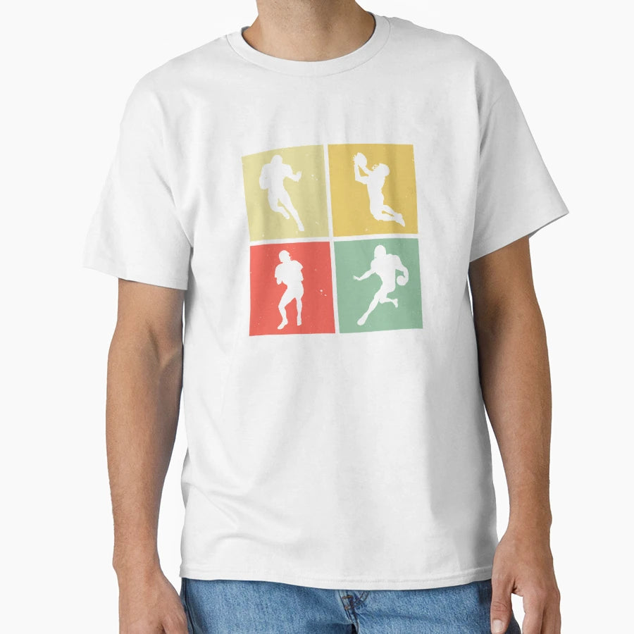 American Football Or Rugby T-Shirt - Custom Art Print for Adults - T-Shirt, Sweatshirt, Hoodie