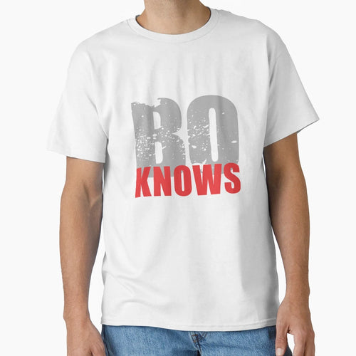 Bo Knows T-Shirt - Streetwear Style Men Women - T-Shirt, Sweatshirt, Hoodie