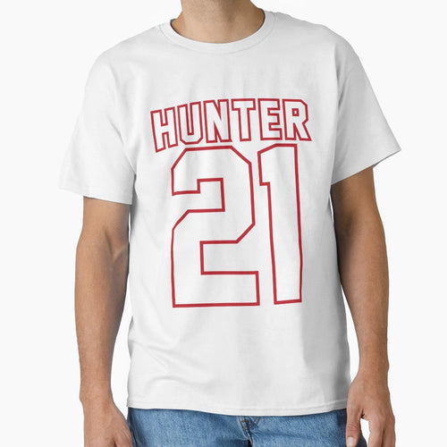 Scott Hunter 21 Hockey Jersey T-Shirt - Casual Everyday Wear for Adults - T-Shirt, Sweatshirt, Hoodie