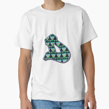 Letter D Pattern T-Shirt - Trendy Graphic for Adults - T-Shirt, Sweatshirt, Hoodie