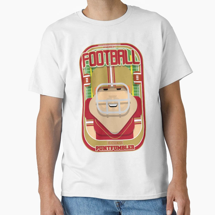 American Football Red And Gold Enzone T-Shirt - Streetwear Style Unisex - T-Shirt, Sweatshirt, Hoodie