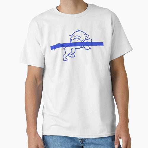 Blueline Leo T-Shirt - Fun Novelty Design Unisex - T-Shirt, Sweatshirt, Hoodie