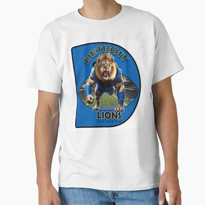 Detroit Lions T-Shirt - Fun Novelty Design Men Women - T-Shirt, Sweatshirt, Hoodie