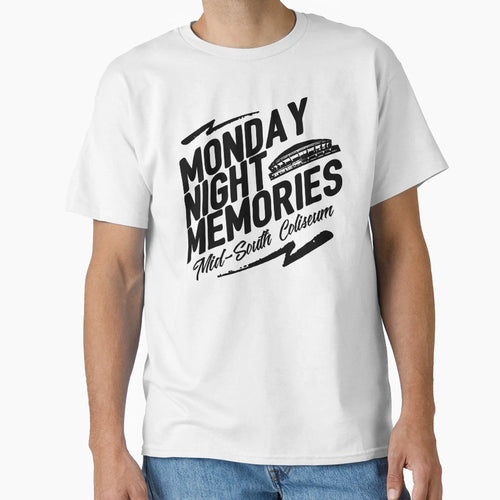 Monday Night Memories Memphis Wrestling T-Shirt - Trendy Graphic Unisex - T-Shirt, Sweatshirt, Hoodie