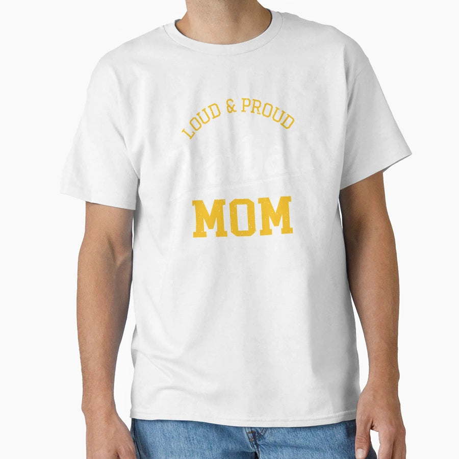 Football Mom T-Shirt - Custom Art Print Men Women - T-Shirt, Sweatshirt, Hoodie