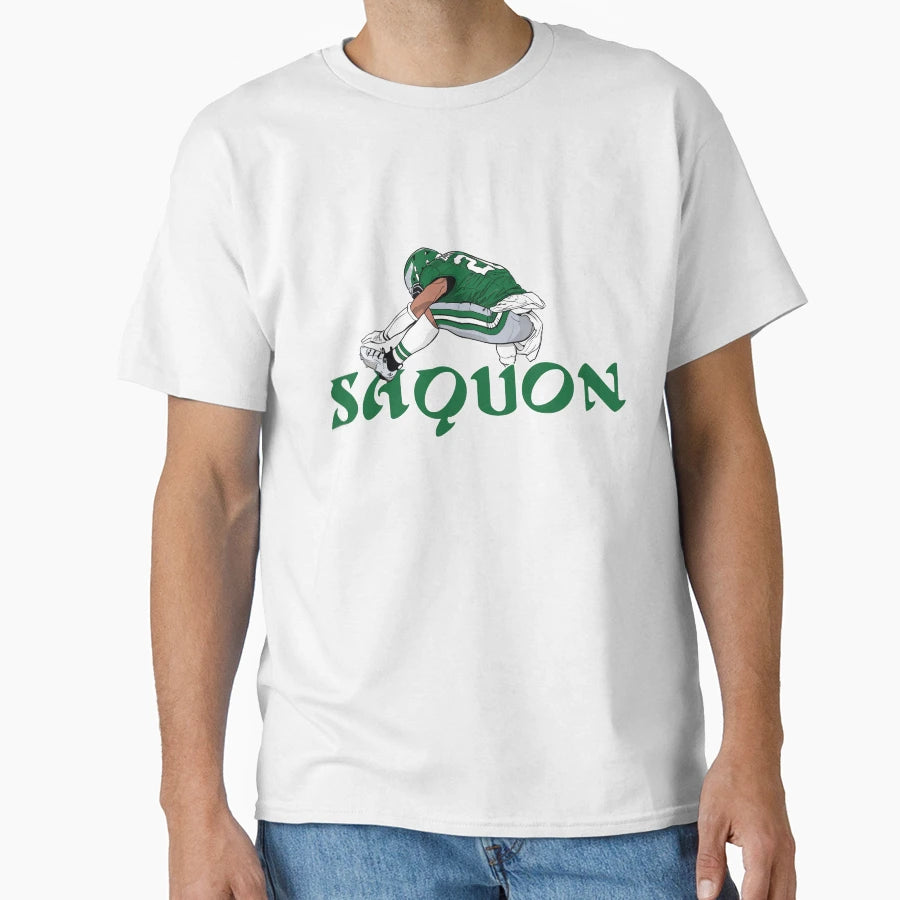 Saquon Hurdle T-Shirt - Fun Novelty Design Men Women - T-Shirt, Sweatshirt, Hoodie