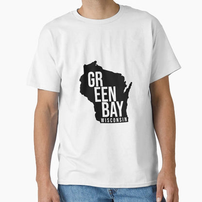 Green Bay Wisconsin T-Shirt - Unique Graphic Unisex - T-Shirt, Sweatshirt, Hoodie