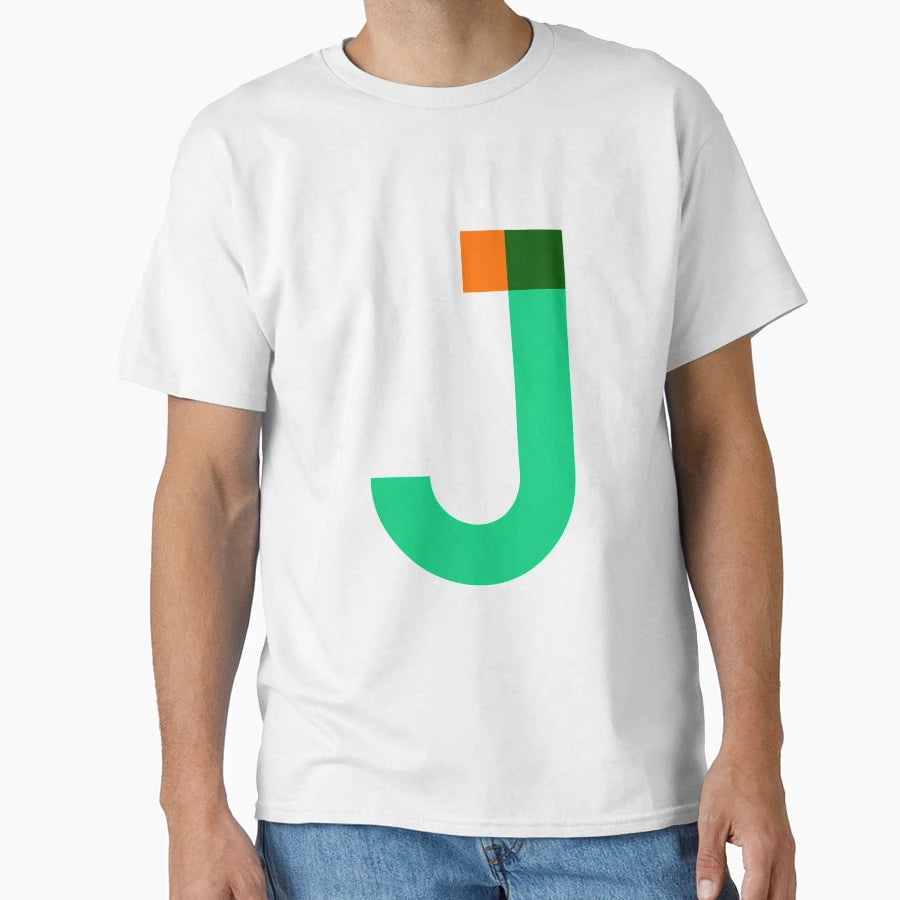 J Alphabet T-Shirt - Casual Everyday Wear Men Women - T-Shirt, Sweatshirt, Hoodie
