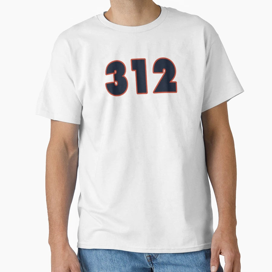 Chicago Lyfe 312 T-Shirt - Minimalist Print Unisex - T-Shirt, Sweatshirt, Hoodie