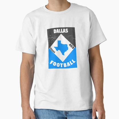 Dallas Football T-Shirt - Graphic Print Unisex - T-Shirt, Sweatshirt, Hoodie