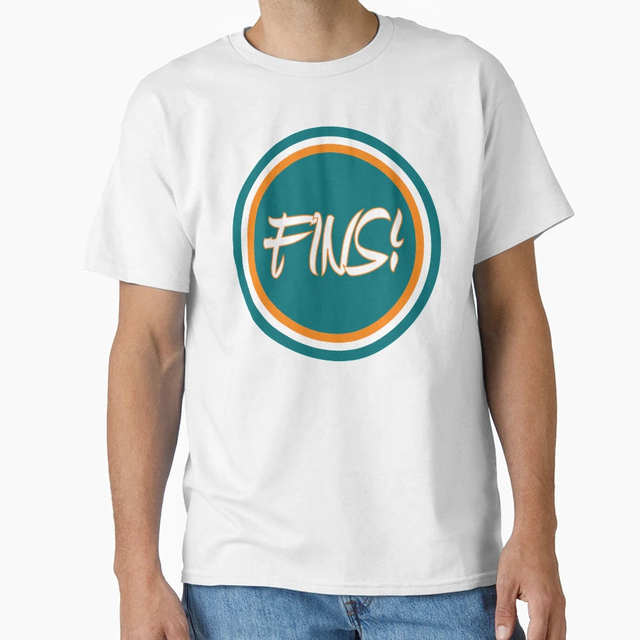 Dolphins Circle T-Shirt - Aesthetic Graphic for Adults - T-Shirt, Sweatshirt, Hoodie