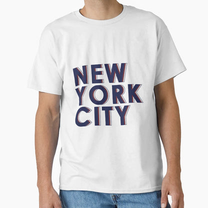 New York City Text T-Shirt - Streetwear Style Men Women - T-Shirt, Sweatshirt, Hoodie