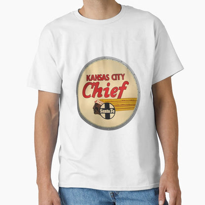 Kansas City Chief Drumhead T-Shirt - Custom Art Print Men Women - T-Shirt, Sweatshirt, Hoodie