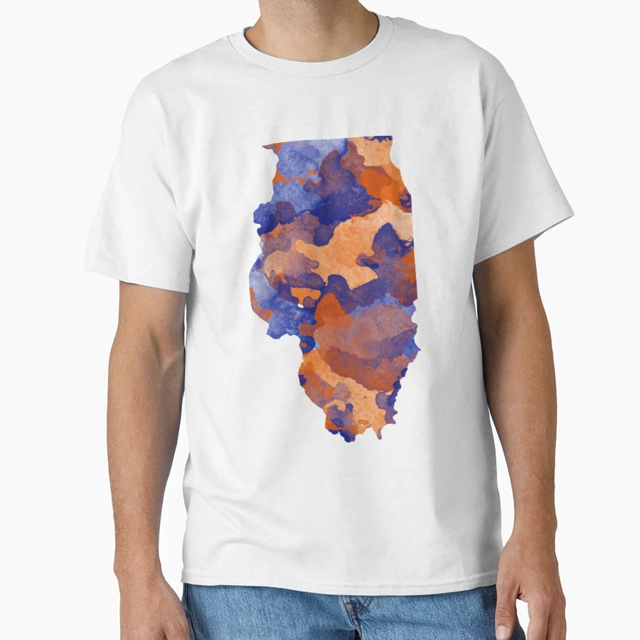 Illinois T-Shirt - Streetwear Style Men Women - T-Shirt, Sweatshirt, Hoodie