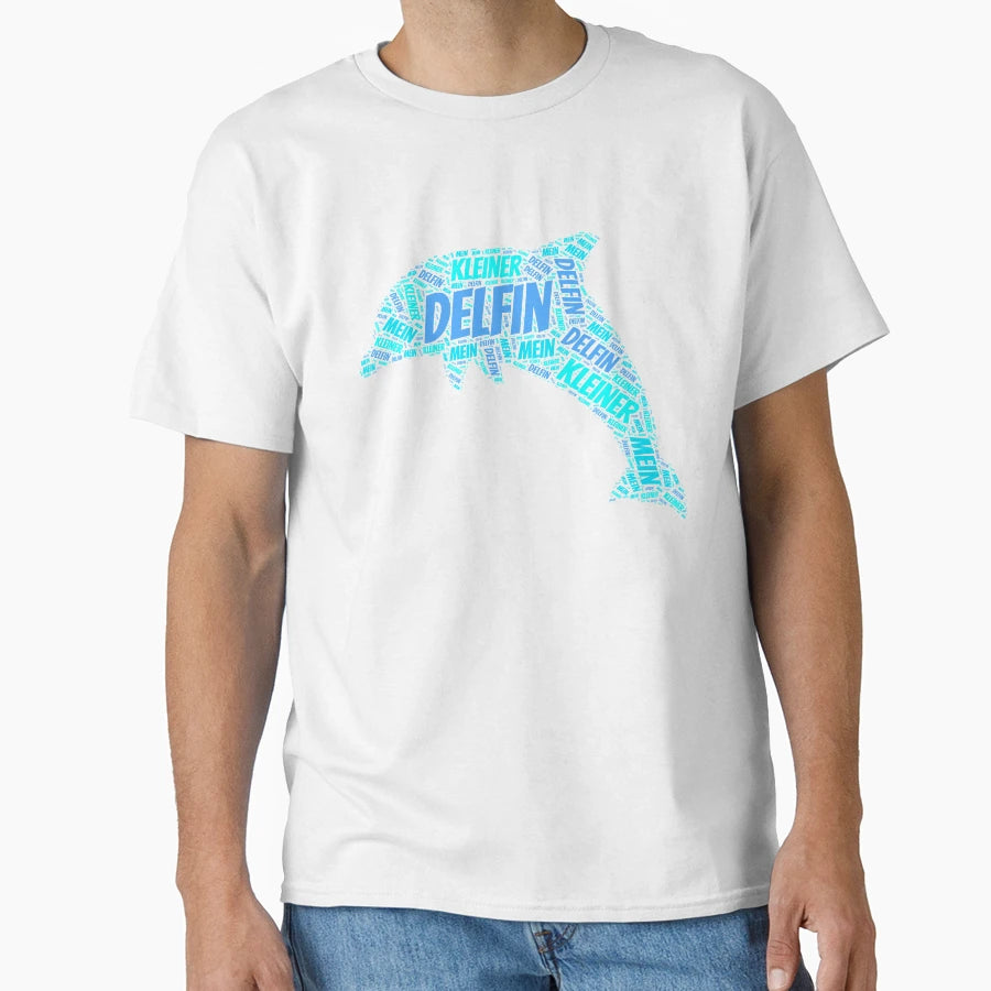 Dolphin Fish Animal Gift T-Shirt - Streetwear Style Unisex - T-Shirt, Sweatshirt, Hoodie