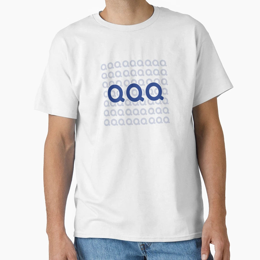 Qqq Many Qs T-Shirt - Unique Graphic Unisex - T-Shirt, Sweatshirt, Hoodie