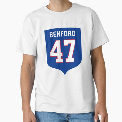 Christian Benford 47 Emblem T-Shirt - Aesthetic Graphic Men Women - T-Shirt, Sweatshirt, Hoodie