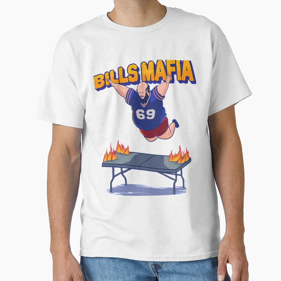 Bills Mafia T Shirtbuffalo Bills T-Shirt - Minimalist Print for Adults - T-Shirt, Sweatshirt, Hoodie