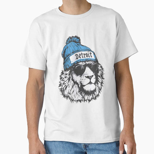 Detroit Football Detroit Lovers Gift T-Shirt - Graphic Print for Adults - T-Shirt, Sweatshirt, Hoodie