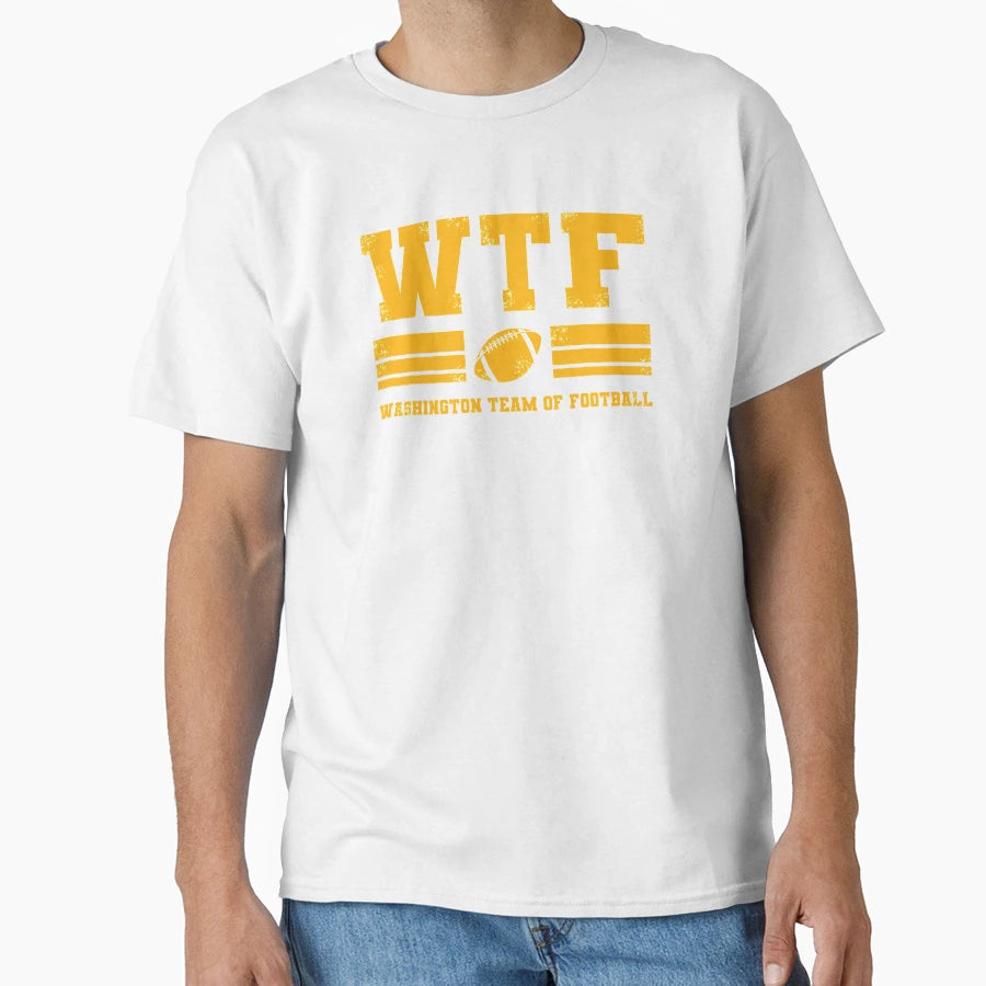 Washington Team Football Funny T-Shirt - Custom Art Print Unisex - T-Shirt, Sweatshirt, Hoodie