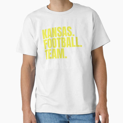 Copy Kansas City Football Kansas T-Shirt - Minimalist Print Unisex - T-Shirt, Sweatshirt, Hoodie