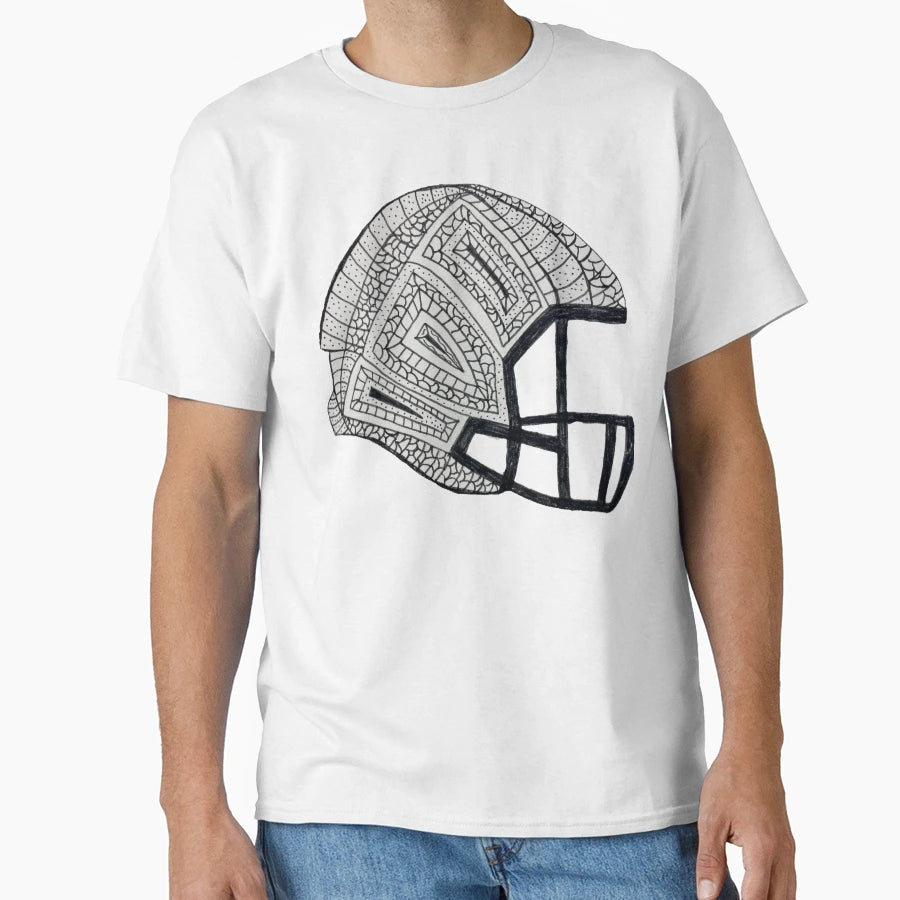 Zen Helmet T-Shirt - Custom Art Print for Adults - T-Shirt, Sweatshirt, Hoodie