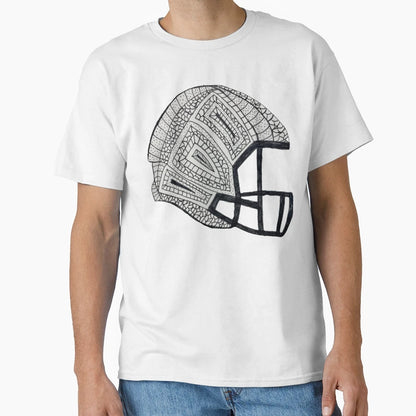 Zen Helmet T-Shirt - Custom Art Print for Adults - T-Shirt, Sweatshirt, Hoodie