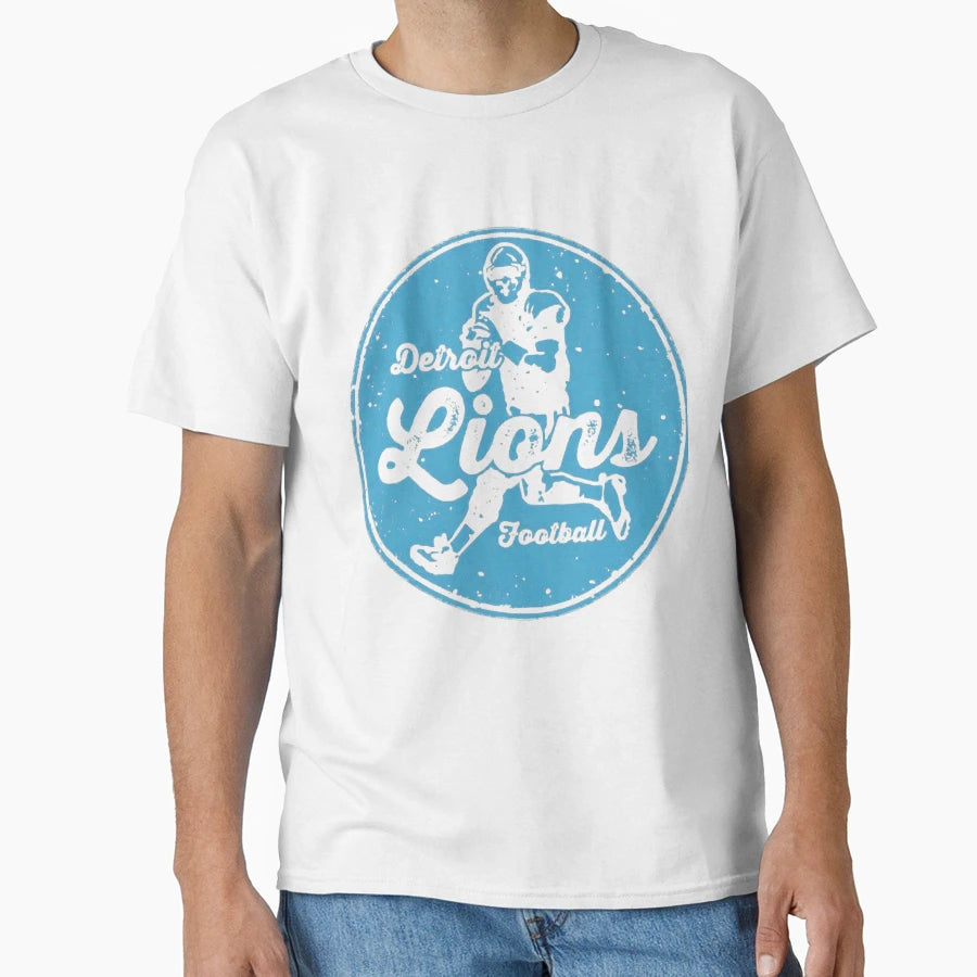 Football Detroit Lions T-Shirt - Trendy Graphic for Adults - T-Shirt, Sweatshirt, Hoodie