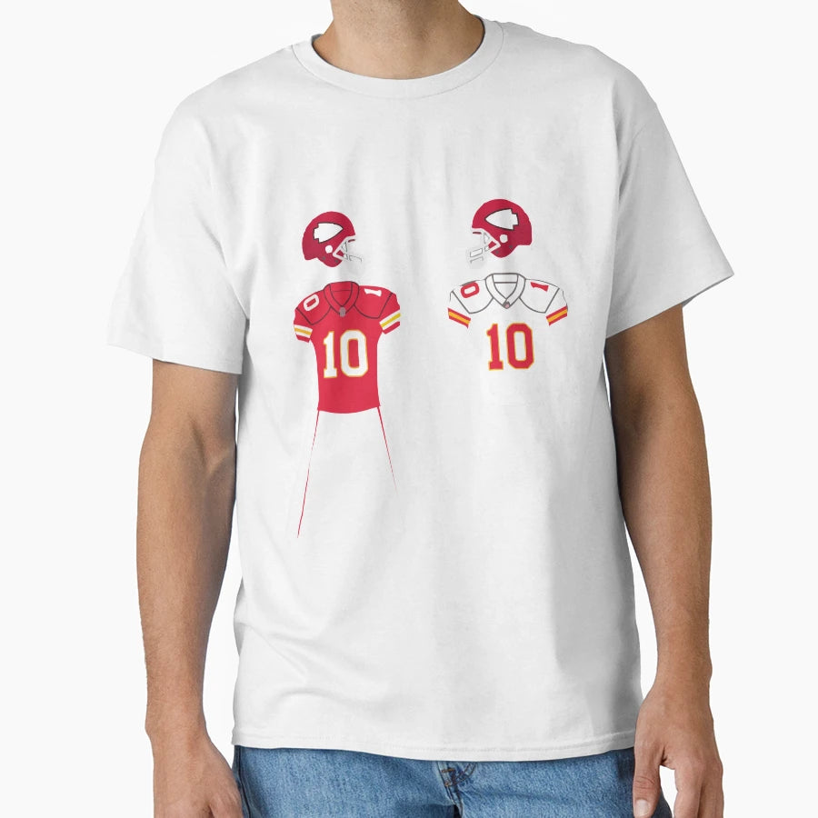 Current Uniform Is White And Red T-Shirt - Custom Art Print for Adults - T-Shirt, Sweatshirt, Hoodie