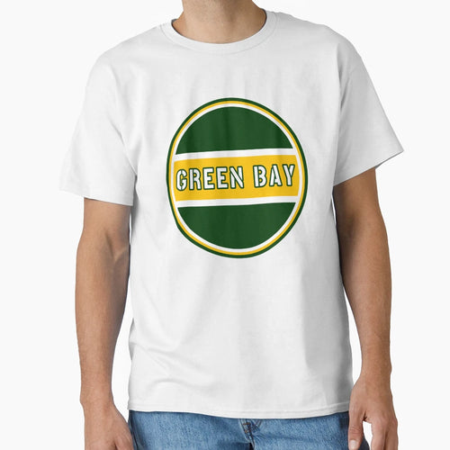 Green Bay Wisconsin City Logo T-Shirt - Custom Art Print for Adults - T-Shirt, Sweatshirt, Hoodie