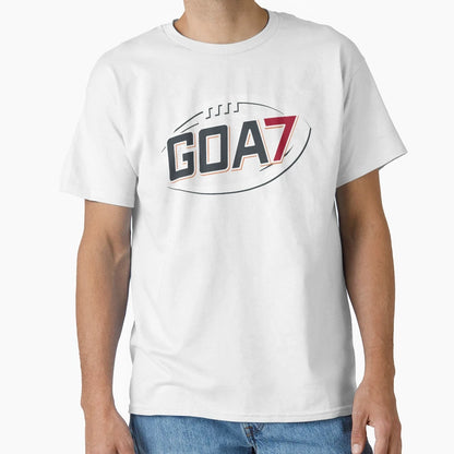Goat 7 Rings 7 Times Super Bowl Hoodie - Casual Everyday Wear for Adults - T-Shirt, Sweatshirt, Hoodie