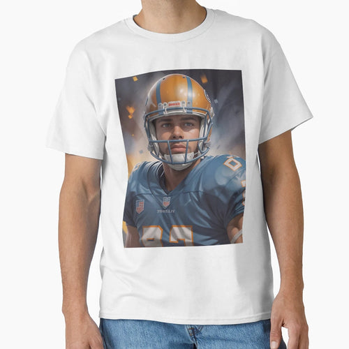 Usa American Football Player T-Shirt - Graphic Print Men Women - T-Shirt, Sweatshirt, Hoodie