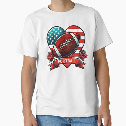 American Football T-Shirt - Fun Novelty Design Unisex - T-Shirt, Sweatshirt, Hoodie