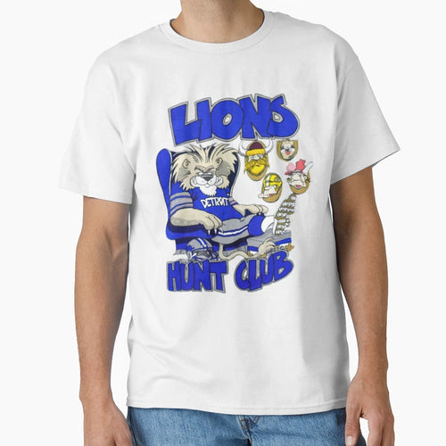 Football Detroit Lions T-Shirt - Minimalist Print Unisex - T-Shirt, Sweatshirt, Hoodie