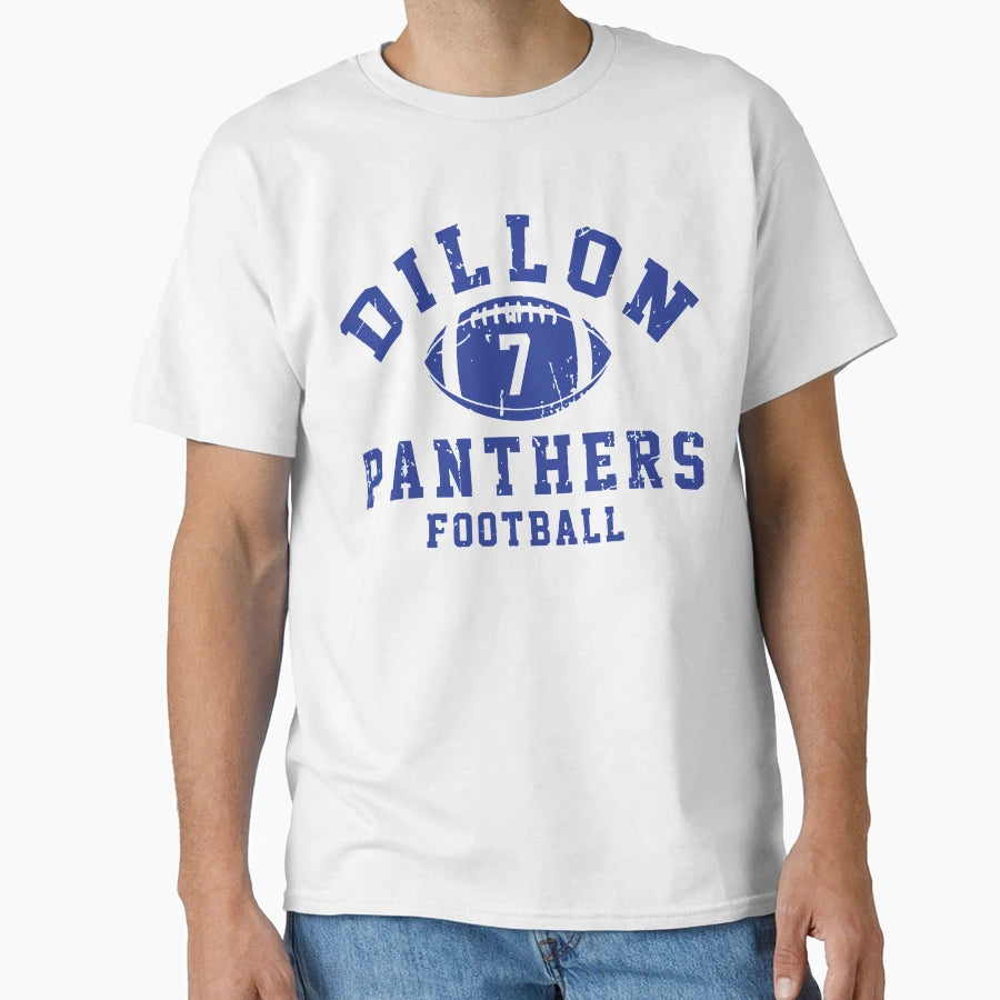Dillon Panthers Football 7 T-Shirt - Minimalist Print Unisex - T-Shirt, Sweatshirt, Hoodie