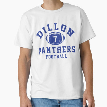Dillon Panthers Football 7 T-Shirt - Minimalist Print Unisex - T-Shirt, Sweatshirt, Hoodie