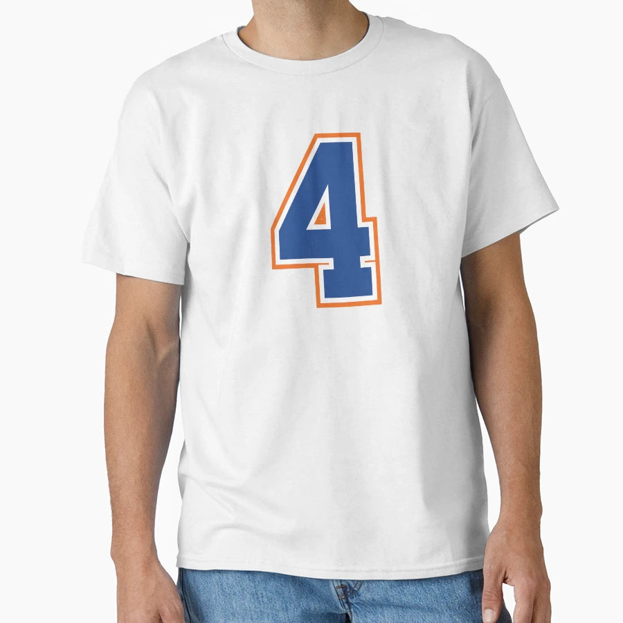 Four Jersey Number Sports 4 T-Shirt - Custom Art Print Unisex - T-Shirt, Sweatshirt, Hoodie