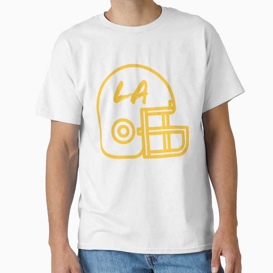 Rams Helmet La Los Angeles T-Shirt - Streetwear Style Unisex - T-Shirt, Sweatshirt, Hoodie