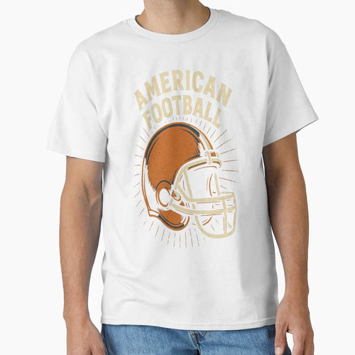 American Football Helmet Gridiron Art T-Shirt - Streetwear Style for Adults - T-Shirt, Sweatshirt, Hoodie