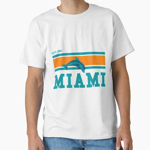 Miami Sports Team Est 1966 Athletic T-Shirt - Streetwear Style for Adults - T-Shirt, Sweatshirt, Hoodie
